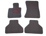 Matid QuiltyMats BMW X5 2007-2013 (E70) (4 tk.), Must-Punane /16-14