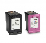 HP 305XL Black Brand NEW 2-pack