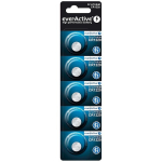 Mini CR1220 liitiumakud, 5 tk blisterpakendis, everActive