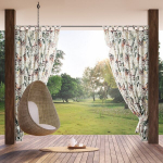 Eurofirany kardin Graden Garden2, 155x240 cm, erinevates v&auml;rvitoonides