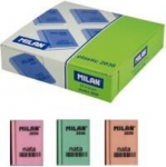 Plastikust kustutuskummid (36tk) Milan