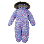 Huppa Laste talvekombe KEIRA, light lilac pattern