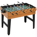 4-&uuml;hes peolaud sh. lauatennis, jalgpallim&auml;ng (kicker), piljard, lauahoki, metall, puit, naturaal+must