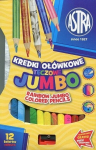 Vikerkaarepliiatsid 12 v&auml;rvi Jumbo