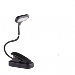 1tk aku j&otilde;ul kandelambiga portatiivne lugemislamp, Black Shell White Light