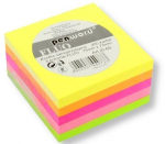 Fluo liimkuubik 75x75mm 450K - Penword