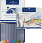 Akvarellpliiatsid Faber-castell, 24 tk., Akvarellpliiatsid Faber-Castell Goldfaber Aqua Creative Studio 24 v&auml;rvi