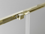 Mexen Exo l&uuml;kandustega du&scaron;&scaron;iuks 125 cm, l&auml;bipaistev, kuldne - 8151-125-000-50-00