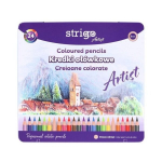 Strigo Artist v&auml;rvilised pliiatsid, 24 tk.