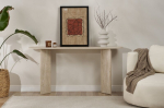 Konsollaud Sira Travertine, 150x35x75 cm, liivav&auml;rvi