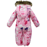 Huppa Laste talvekombe KEIRA, pink pattern, 92