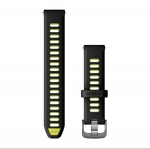 Garmini 18mm rihm Quick Release &ndash; must/kollane