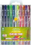 Cricco fluorestseeruvad geelpliiatsid, 10 v&auml;rvi