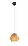 Rl Lucille ripplamp, boho stiilis, 20 cm, E27, 28w, must-pruun