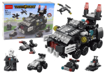 Ehitusplokid Soomusauto 6in1 138el - Leantoys