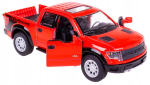 1:46 "ford F-150 Svt Raptor" Kinsmart metallmudel, punane