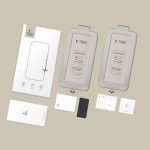 Samsung Galaxy S26 Ultra kaitsekattega karastatud klaas, 2 tk &mdash; Tech‑Protect Quick Set+, must