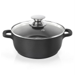 Graniitpott klaasist kaanega Grande 20 cm 23 l Orion