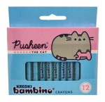 Pusheen Bambino v&auml;rvipliiatsid 12 v&auml;rvitoonis