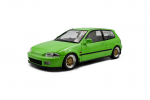 Diecast mudel Solido S1810408 Honda Civic (Eg6) Solido Works Neon Green 1991 1/18