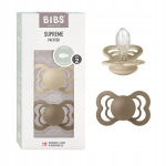 Bibs Supreme silikoonist ortodontilised lutid 6m+, 2tk.