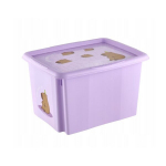Kast kaanega 30L Karolina &ldquo;Capybara&rdquo; 45x35x27cm pehme lilla