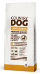 Kuivtoit eakatele koertele Country Dog Light Senior, 15 kg