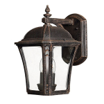 V&auml;lis-seinavalgusti Elstead Lighting Wabash HK-WABASH2-M