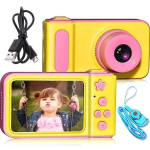 Laste fotoaparaat - digikaamera FantasyHome, roosa