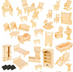 Puitm&ouml;&ouml;bli komplekt nukumaja jaoks 175 eset / 34 eset