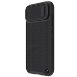 Nillkin Textured S Magnetic Case iPhone 14 Plus MagSafe case with camera cover black (Black)