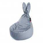Kott-tool Qubo&trade; Baby Rabbit Slate Velvet Fit, hall