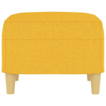 vidaXL jalapink, helekollane, 60 x 50 x 41 cm, kangas