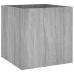 vidaXL taimekast, hall Sonoma tamm, 40 x 40 x 40 cm, tehispuit