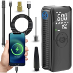 Kompressor, laadija ja sisseehitatud taskulamp C3106