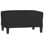 vidaXL jalapink, must, 70 x 55 x 41 cm, samet