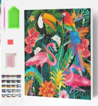 Teemantmosaiik Troopika, Splat Planet, 30x40 cm