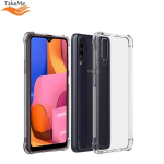 Telefoni&uuml;mbris TakeMe Anti-Shock Extra Protection 0,5 mm tagakaane &uuml;mbris Samsung Galaxy A20s (A207F) l&auml;bipaistev