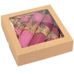 K&auml;sit&ouml;&ouml; k&uuml;&uuml;nlad naturaalsest vahast roosa, vaarika