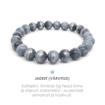K&auml;ev&otilde;ru Jadeiit &ldquo;Brushed Silver&rdquo; 8mm