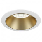 Valgusti Maytoni Technical Downlight Share DL053-01WMG, valge ja mattkuldne