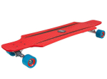 Rula Longboard Hudora Cruiser Star, 91cm, punane