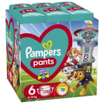Pampers Pants Paw Patrol P&uuml;ksm&auml;hkmed, Suurus 6, 120 M&auml;het, 14-19kg
