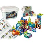 Magnetkonstruktor Lean Toys, 75 osa