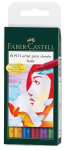 Pintsel-pliiats Faber-Castell Pitt Artist Pen Basic Colors 6-v&auml;rvi
