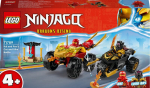 71789 LEGO&reg; NINJAGO Kai ja Ras auto ja mootorrattalahing