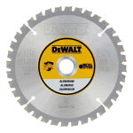 DEWALT ketassae tera 165x20 mm alumiinium