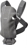 Beebikandur BabyBjorn Baby Carrier Mini 3D Jersey, tumehall, vasts&uuml;ndinutele sobiv