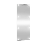 vidaXL seinapeegel LED-tuledega, 40 x 100 cm, klaas, ristk&uuml;lik