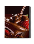 Maalimine numbrite j&auml;rgi - maalimise komplekt 40x50 cm. "Sweet strawberry"